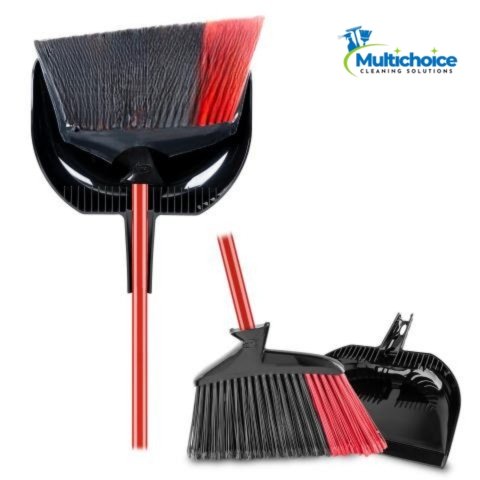 Angle Broom with Clean Fibers Dustpan Indoor/Outdoor Angle Broom with Clean Fibers Dustpan – ID 905 - Image 1