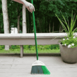 XL Indoor/Outdoor Angle Broom with Clean Fibers Dustpan – ID 1230 - Image 2